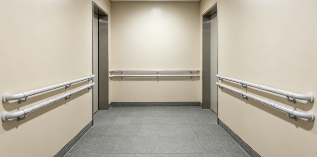 Office Corridor Safety Handrails Durable & Anti-